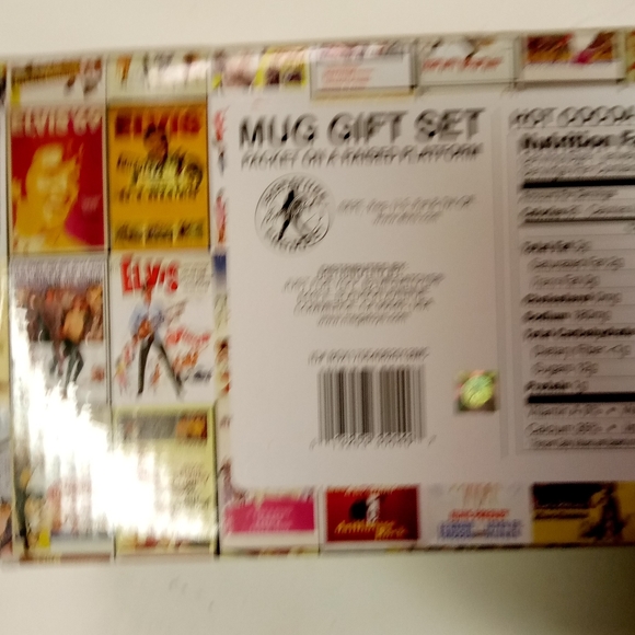 Elvis Presley Mug Gift Set Hot COCOA  Ceramic NIB - Picture 7 of 9